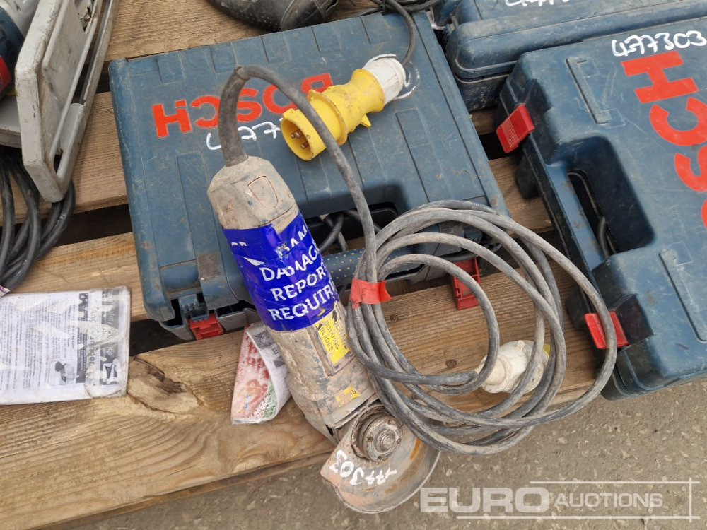 Baugeräte Bosch 110 Volt Grinder (2 of), 110 Volt Screwdriver (3 of), 110 Volt Hammer Drill: das Bild 9