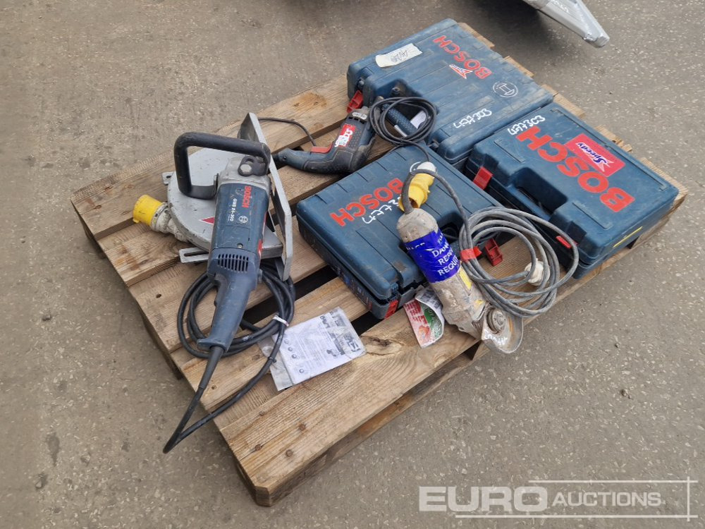 Baugeräte Bosch 110 Volt Grinder (2 of), 110 Volt Screwdriver (3 of), 110 Volt Hammer Drill: das Bild 7