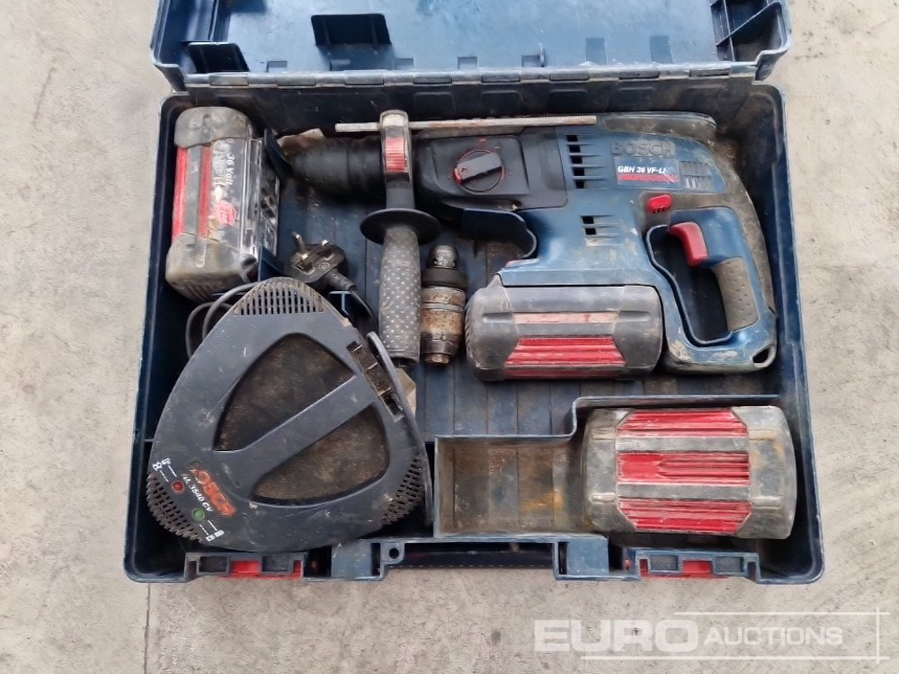 Baugeräte Bosch GBH36VF 36 Volt Hammer Drill/Breaker, Charger, Batterys: das Bild 10