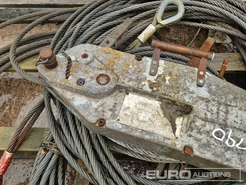 Baugeräte Cable Block & Wire Rope, Access Ladder: das Bild 7