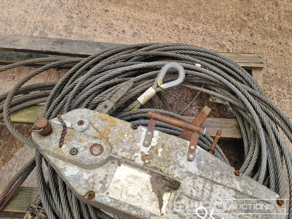 Baugeräte Cable Block & Wire Rope, Access Ladder: das Bild 6