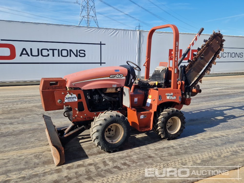 Ditch Witch RT40 - Grabenbagger/ Grabenfräse: das Bild 1 Ditch Witch RT40 - Grabenbagger/ Grabenfräse: das Bild 1