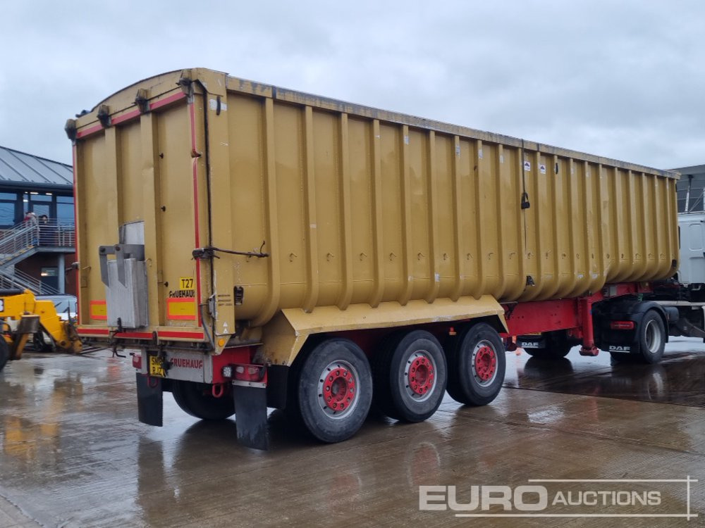 Fruehauf Tri Axle Bulk Tipping Trailer, Easy Sheet - Kipper Auflieger: das Bild 5 Fruehauf Tri Axle Bulk Tipping Trailer, Easy Sheet - Kipper Auflieger: das Bild 5