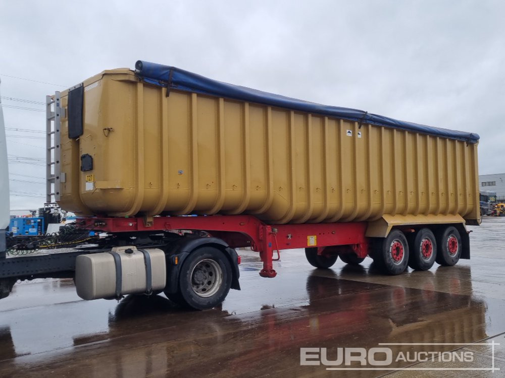 Fruehauf Tri Axle Bulk Tipping Trailer, Easy Sheet - Kipper Auflieger: das Bild 1 Fruehauf Tri Axle Bulk Tipping Trailer, Easy Sheet - Kipper Auflieger: das Bild 1