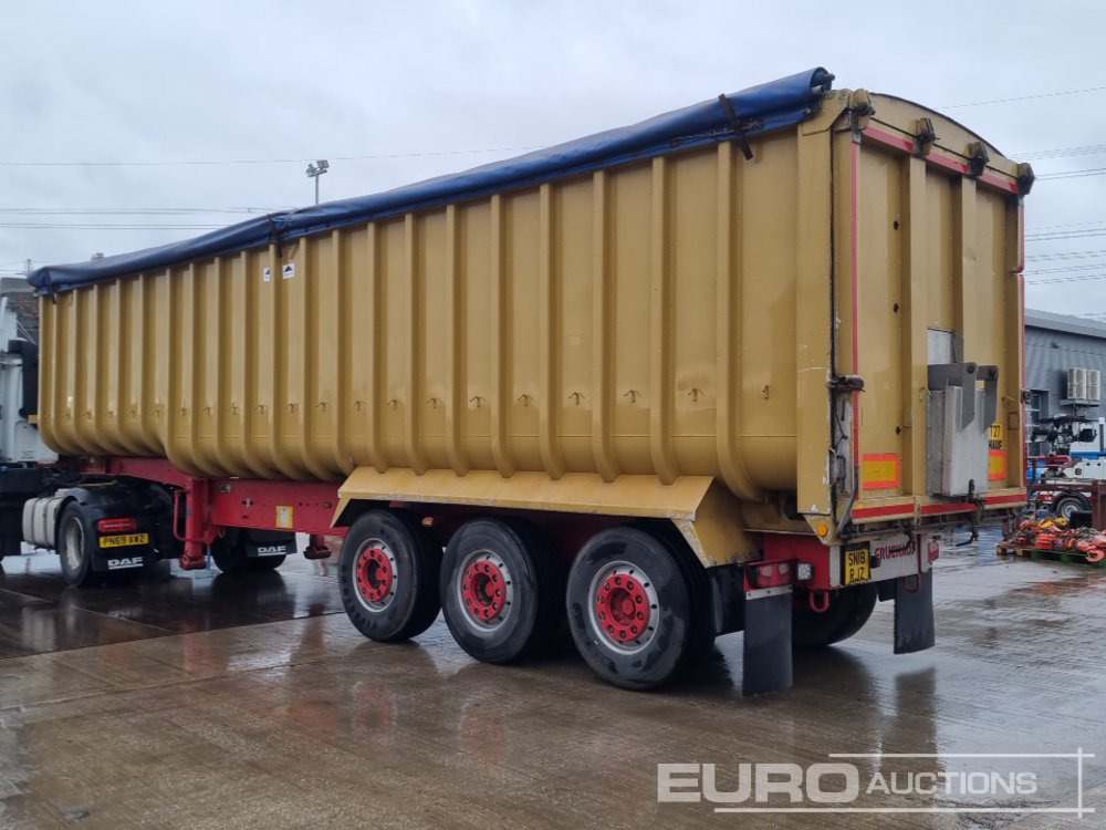 Fruehauf Tri Axle Bulk Tipping Trailer, Easy Sheet - Kipper Auflieger: das Bild 3 Fruehauf Tri Axle Bulk Tipping Trailer, Easy Sheet - Kipper Auflieger: das Bild 3