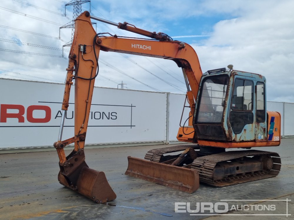 Hitachi EX60 - Minibagger: das Bild 1 Hitachi EX60 - Minibagger: das Bild 1