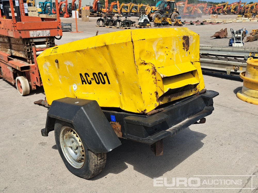 Ingersoll Rand 720 65CFM Single Axle Diesel Compressor, Kubota Engine - Luftkompressor: das Bild 3 Ingersoll Rand 720 65CFM Single Axle Diesel Compressor, Kubota Engine - Luftkompressor: das Bild 3