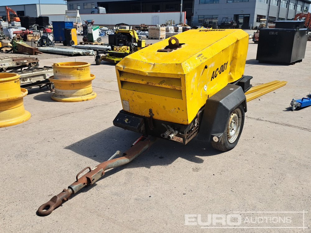 Ingersoll Rand 720 65CFM Single Axle Diesel Compressor, Kubota Engine - Luftkompressor: das Bild 1 Ingersoll Rand 720 65CFM Single Axle Diesel Compressor, Kubota Engine - Luftkompressor: das Bild 1