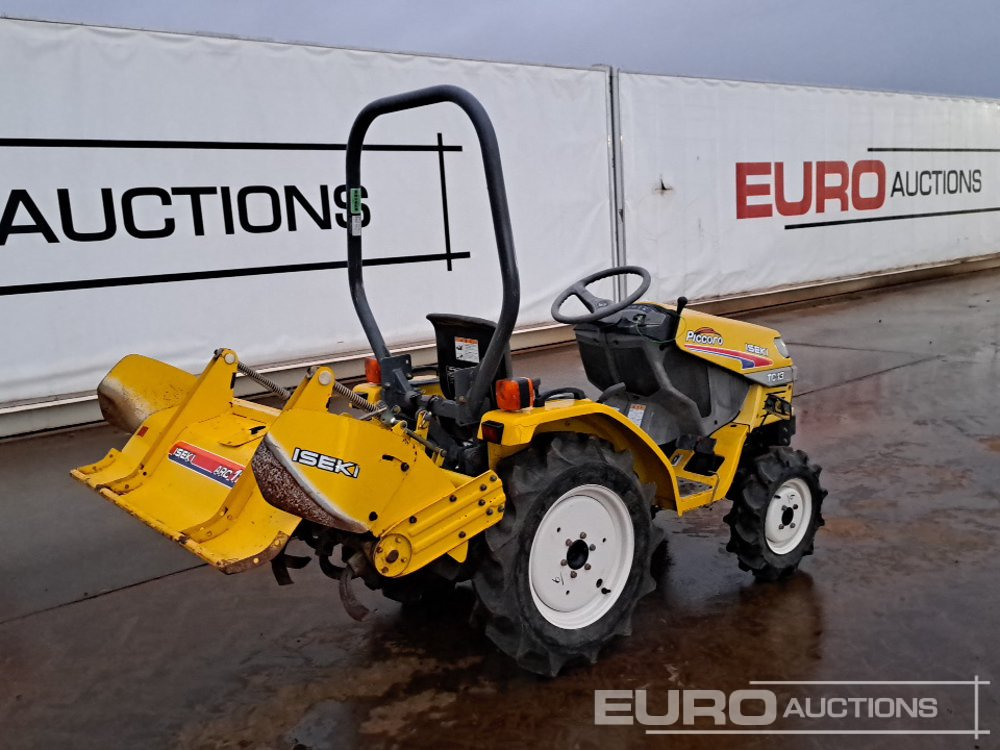 Iseki TC13 - Kleintraktor: das Bild 5 Iseki TC13 - Kleintraktor: das Bild 5