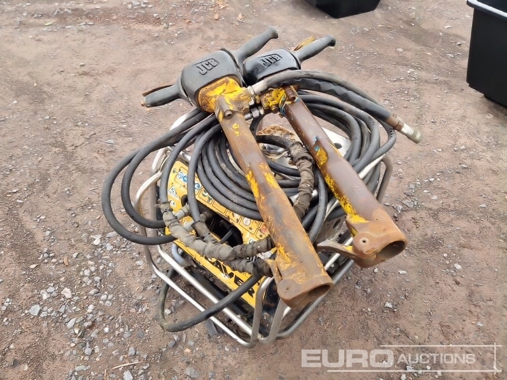 JCB Beaver Petrol Hydraulic Power Pack, Hose, 2x Breakers - Asphalttechnik: das Bild 1 JCB Beaver Petrol Hydraulic Power Pack, Hose, 2x Breakers - Asphalttechnik: das Bild 1