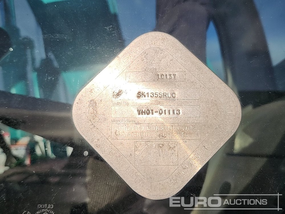 Kettenbagger Kobelco SK135SRLC: das Bild 43 Kettenbagger Kobelco SK135SRLC: das Bild 43