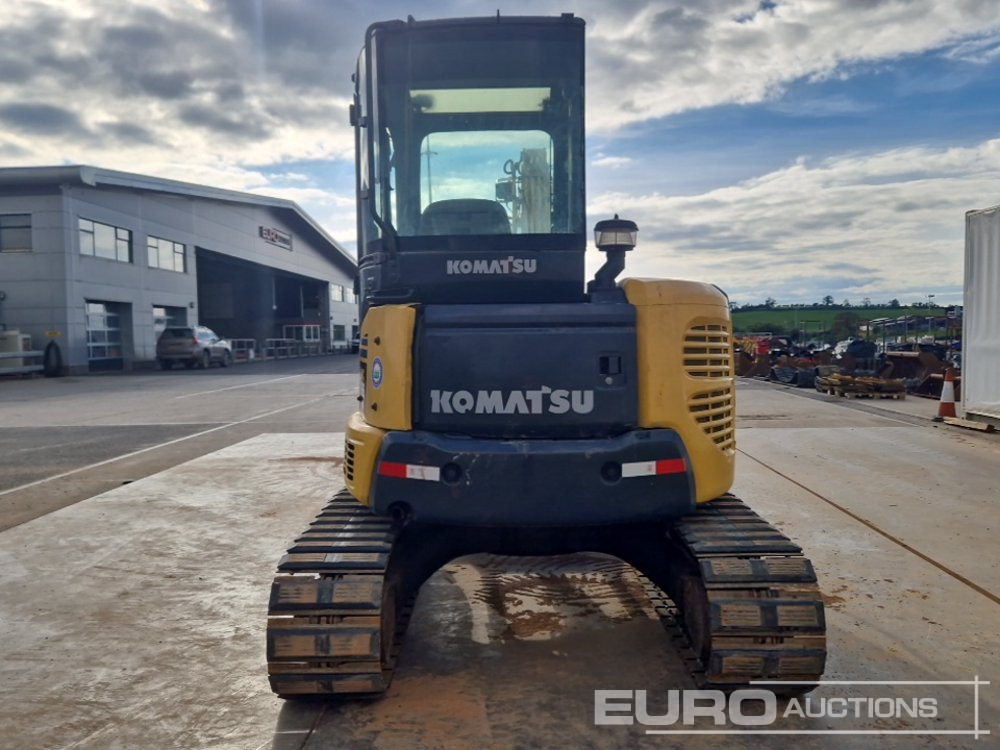 Komatsu PC55MR-2 - Minibagger: das Bild 4 Komatsu PC55MR-2 - Minibagger: das Bild 4