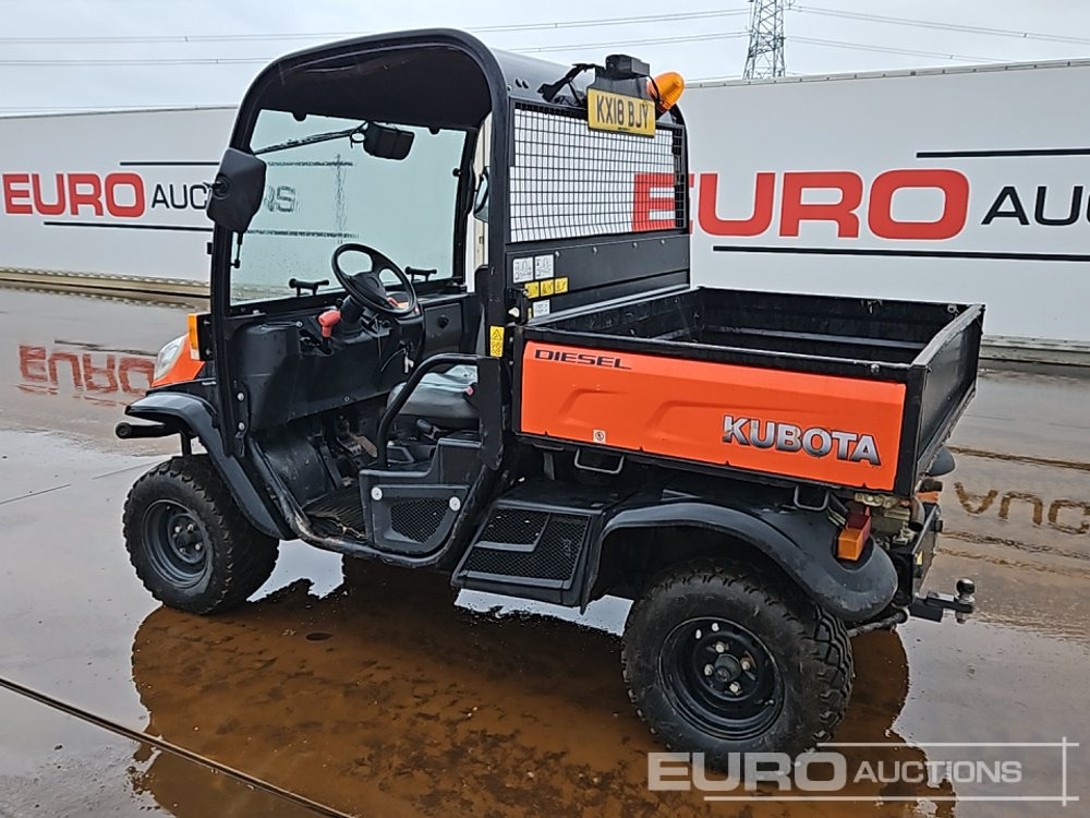 Kubota 4WD Diesel Utility Vehicle, Power Steering, Hydraulic Tipping Body - Quad: das Bild 3 Kubota 4WD Diesel Utility Vehicle, Power Steering, Hydraulic Tipping Body - Quad: das Bild 3