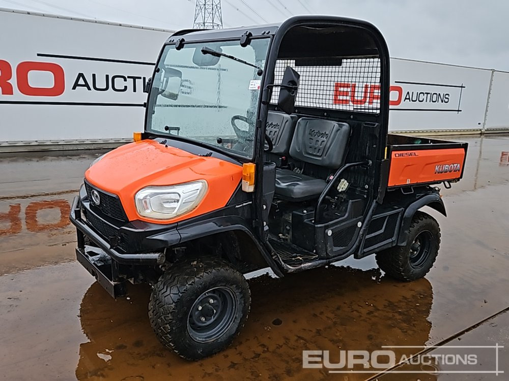 Kubota 4WD Diesel Utility Vehicle, Power Steering, Hydraulic Tipping Body - Quad: das Bild 1 Kubota 4WD Diesel Utility Vehicle, Power Steering, Hydraulic Tipping Body - Quad: das Bild 1