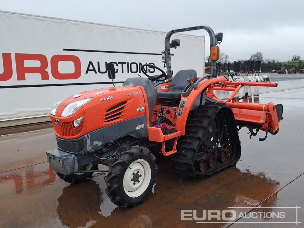 Kubota KT280 - Kleintraktor: das Bild 1 Kubota KT280 - Kleintraktor: das Bild 1