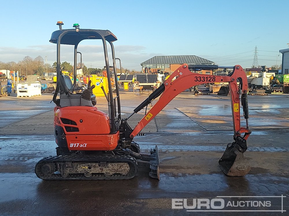 Minibagger Kubota U17-3: das Bild 6