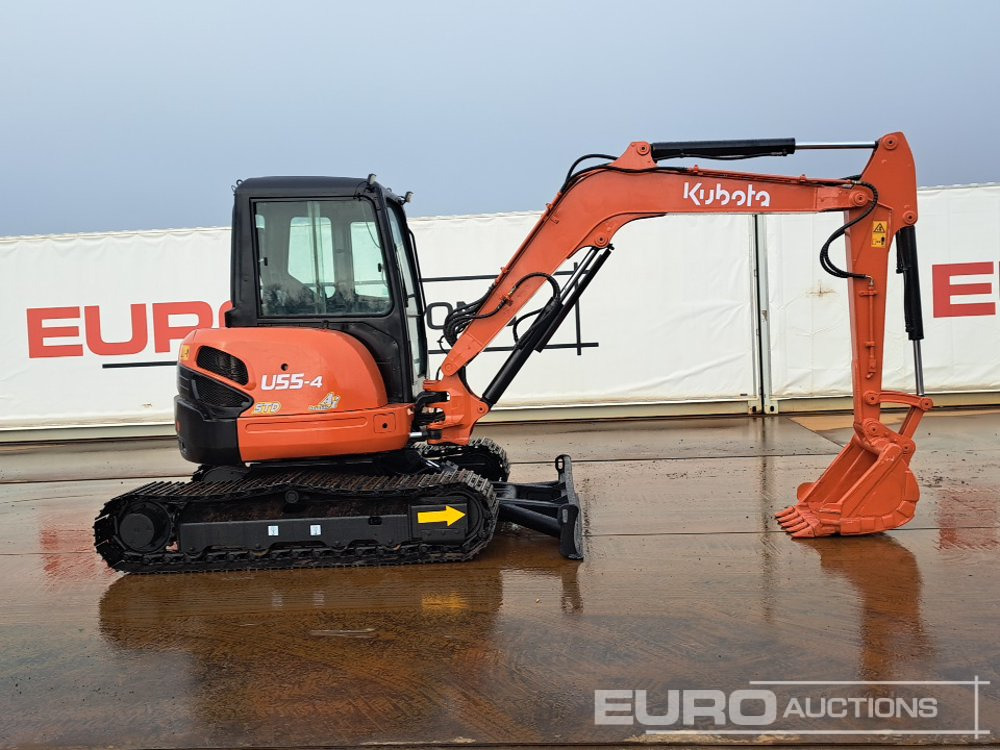 Minibagger Kubota U55-4: das Bild 6