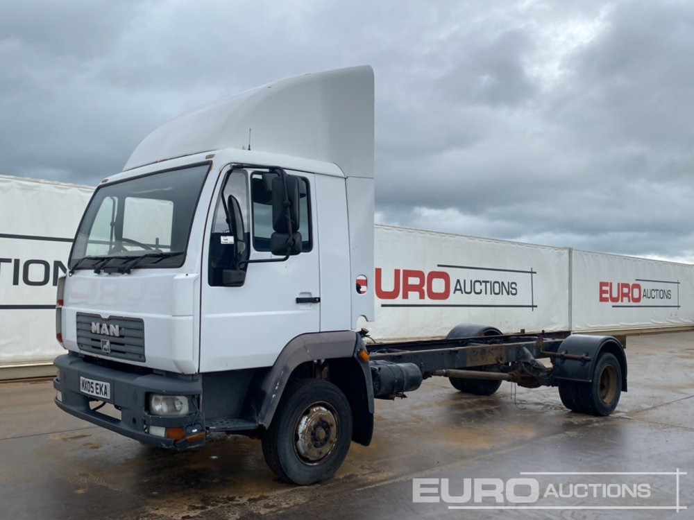 MAN 4x2 Chassis & Cab, Manual Gearbox - Fahrgestell LKW: das Bild 1 MAN 4x2 Chassis & Cab, Manual Gearbox - Fahrgestell LKW: das Bild 1