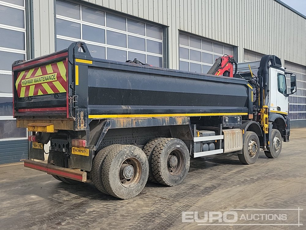 Mercedes Arocs 3240 - Kipper, Autokran: das Bild 5 Mercedes Arocs 3240 - Kipper, Autokran: das Bild 5