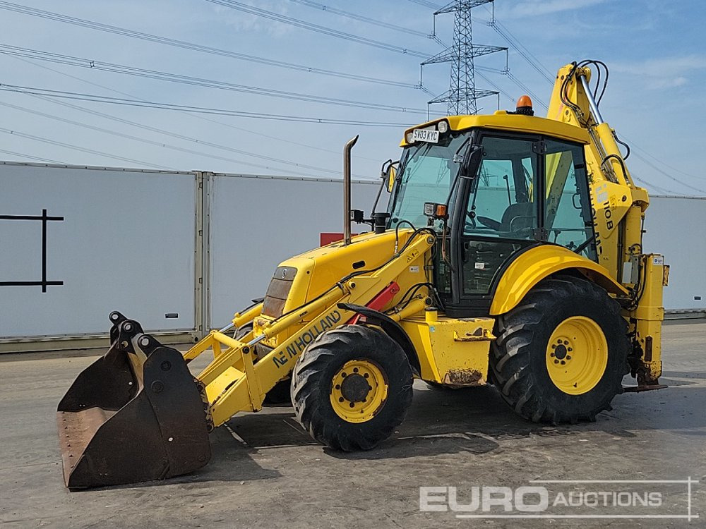 New Holland LB110B-4PT - Baggerlader: das Bild 1 New Holland LB110B-4PT - Baggerlader: das Bild 1