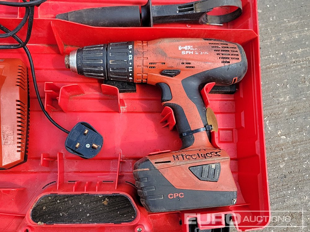 Baugeräte Paslode PPM35Ci Battery Nail Gun, Bosch 230Volt Heat Gun, Hilti Battery Drill (3 of), 110Volt Transformer: das Bild 30