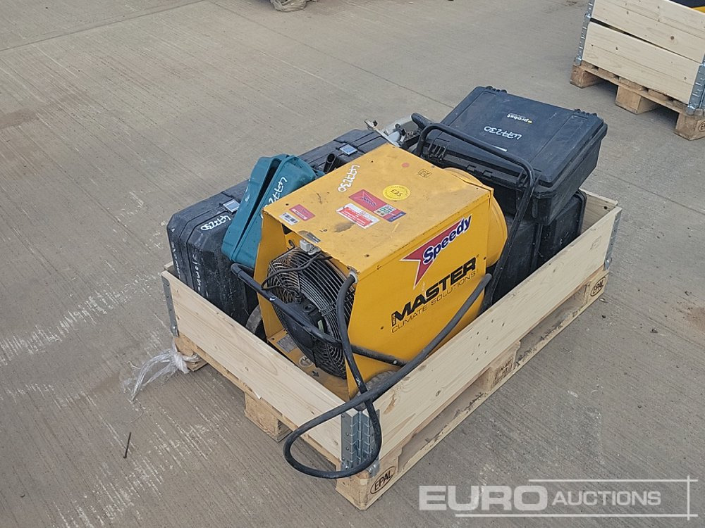 Probst FXAH120 Cordless Vacuum Lift (3 of), Makita 110 Volt Circular Saw, Makita Cordless Resipricating Saw, 415 Volt Masters Space Heater, 110 Volt Milwaukee Hammer Drill - Baugeräte: das Bild 5 Probst FXAH120 Cordless Vacuum Lift (3 of), Makita 110 Volt Circular Saw, Makita Cordless Resipricating Saw, 415 Volt Masters Space Heater, 110 Volt Milwaukee Hammer Drill - Baugeräte: das Bild 5