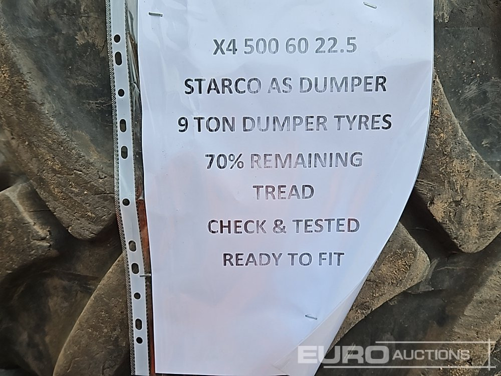 Starco 500/60-22.5 Tyre (4 of) - Reifen: das Bild 5 Starco 500/60-22.5 Tyre (4 of) - Reifen: das Bild 5