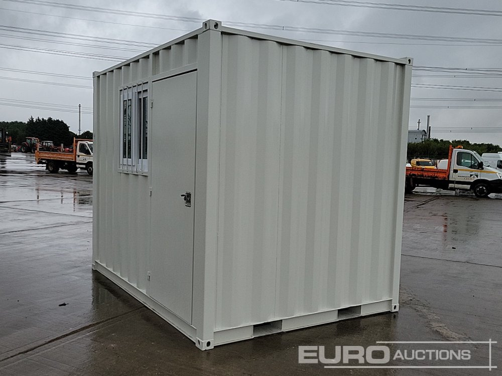 Unused 2025 10' x 8' Container, Door, Window (Cannot Be Reconsigned) - Seecontainer: das Bild 3 Unused 2025 10' x 8' Container, Door, Window (Cannot Be Reconsigned) - Seecontainer: das Bild 3