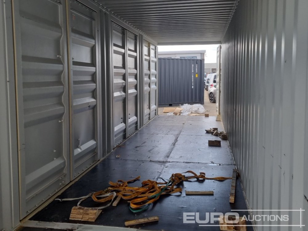 Seecontainer Unused 2025 40' x 8' Container, 4 Side Doors, End Door (Cannot Be Reconsigned): das Bild 14