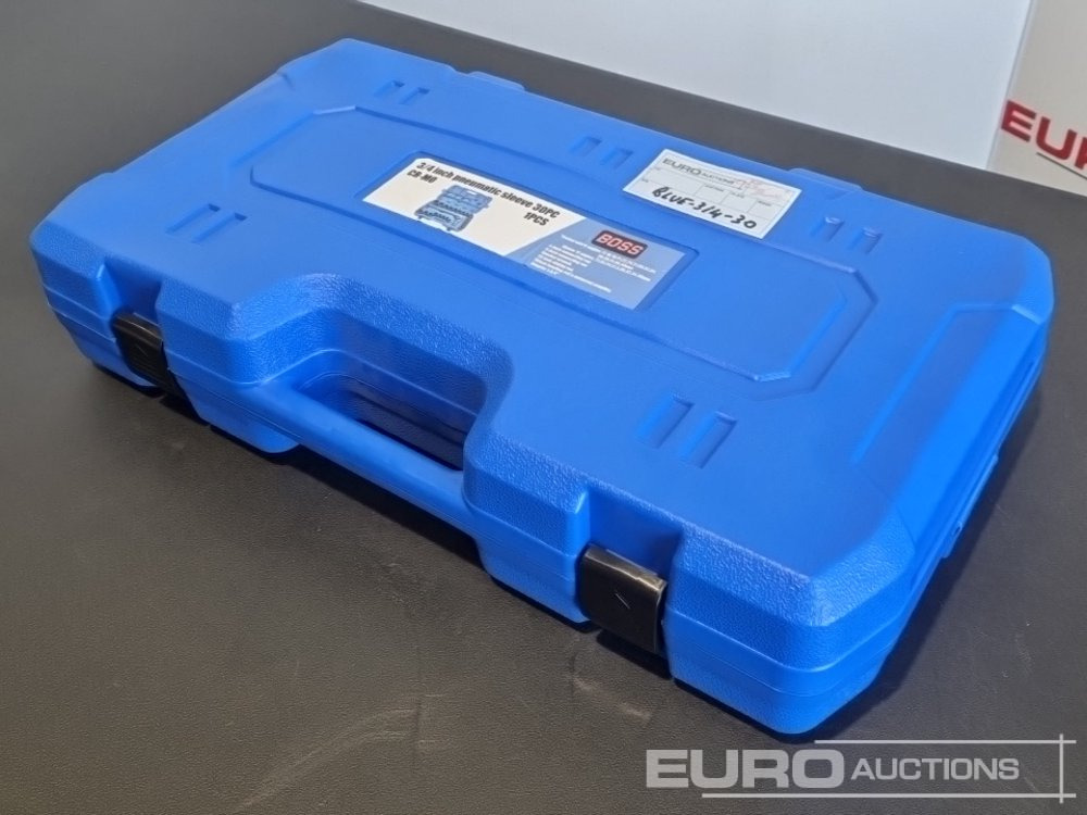 Unused 2025 Boss 3/4" 30pc Heavy Duty Pneumatic Socket Set, 4" Connecting Rod, 8" Connecting Rod, Ratchet Wrench, 20" Sliding Rod, 18" Bending Rod Universal Coupling, Adapter1-3/4" - Werkstattgerät: das Bild 3 Unused 2025 Boss 3/4" 30pc Heavy Duty Pneumatic Socket Set, 4" Connecting Rod, 8" Connecting Rod, Ratchet Wrench, 20" Sliding Rod, 18" Bending Rod Universal Coupling, Adapter1-3/4" - Werkstattgerät: das Bild 3