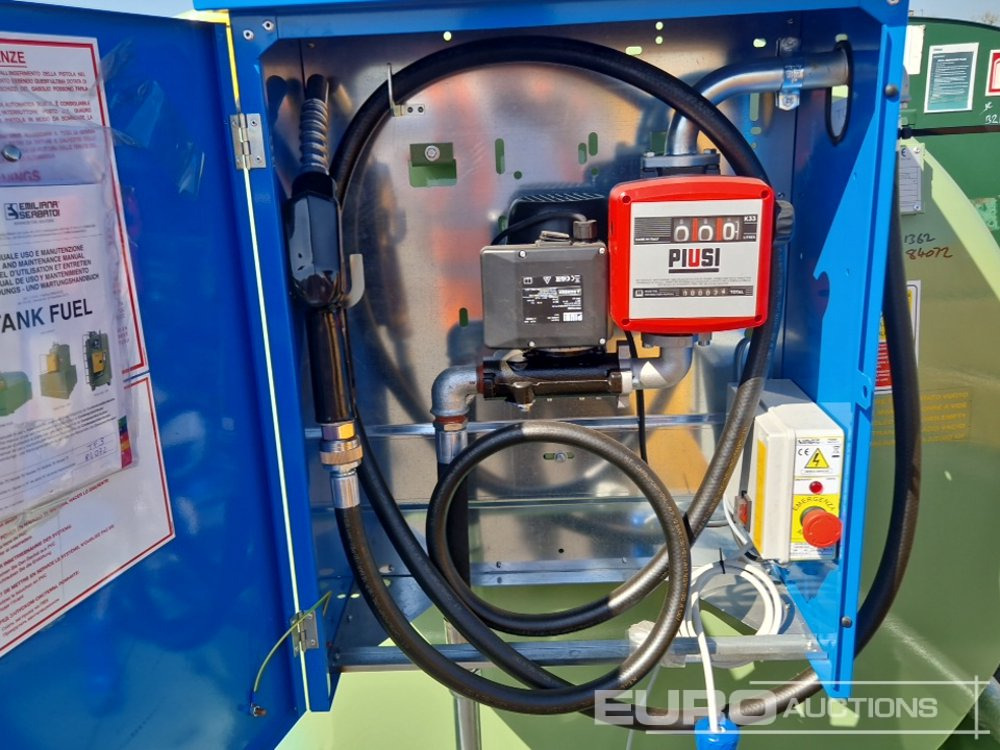 Lagertank Unused 2025 Emiliana Serbatoi TF3/50 3000 Litre Fuel Tank, Meter, 240 Volt Pump: das Bild 8