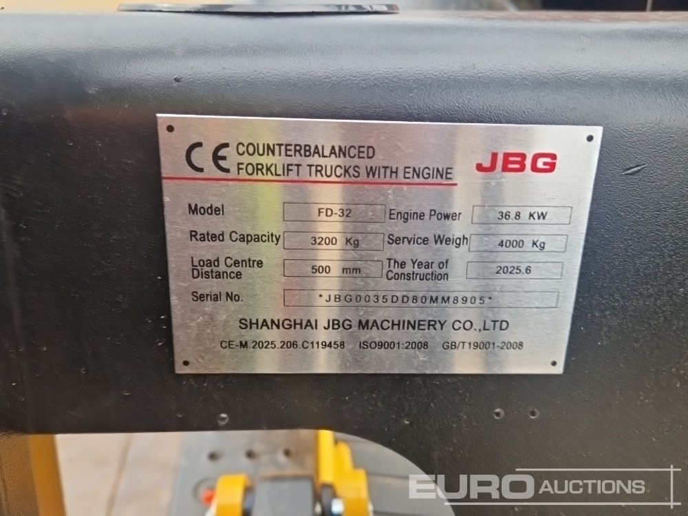 Gabelstapler Unused 2025 JBG FD-32: das Bild 37