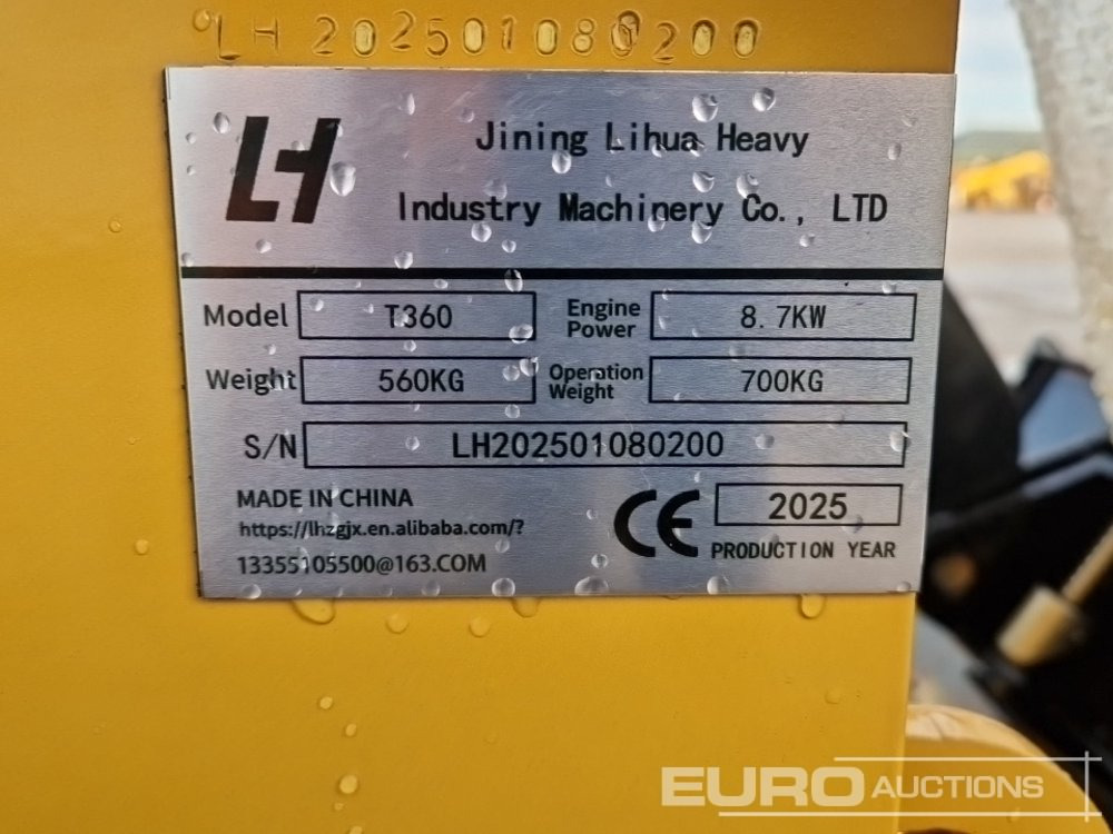 Kompaktlader Unused 2025 LIHUA T360: das Bild 33 Kompaktlader Unused 2025 LIHUA T360: das Bild 33