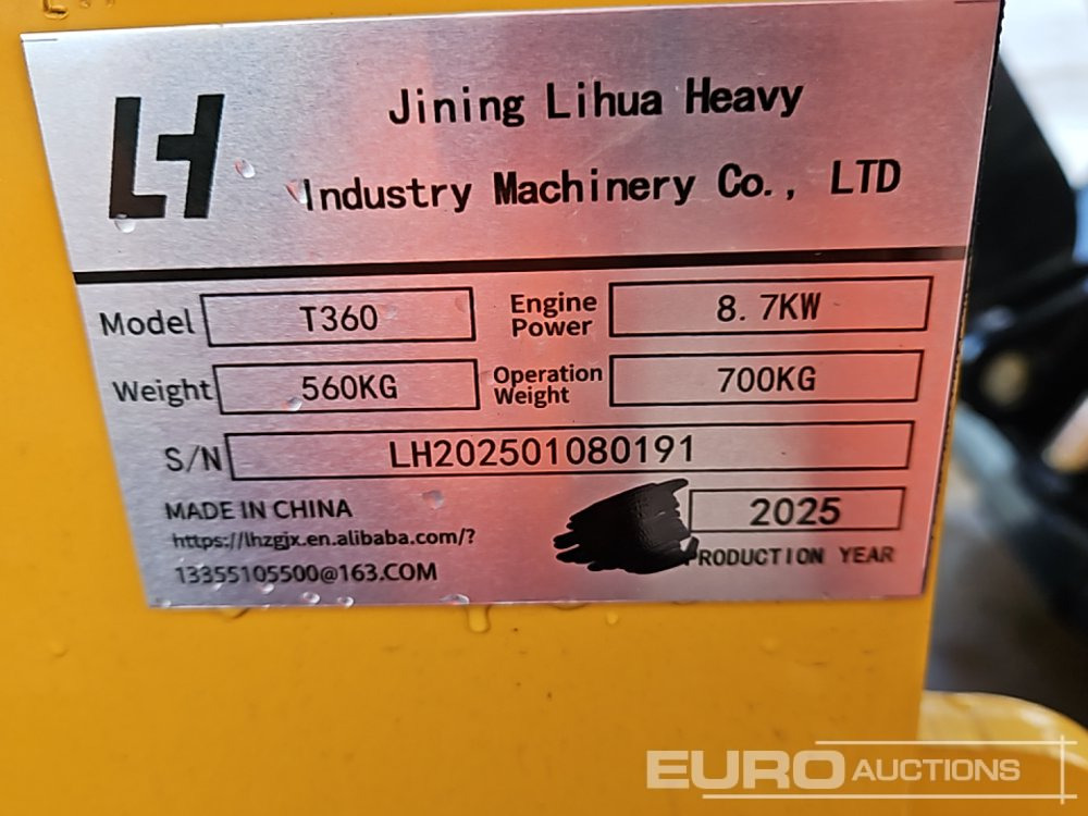 Kompaktlader Unused 2025 LIHUA T360: das Bild 35