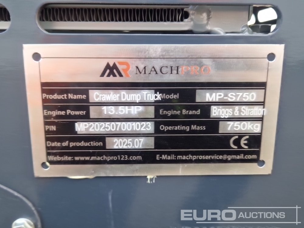 Raupendumper Unused 2025 Machpro MP-S750: das Bild 40