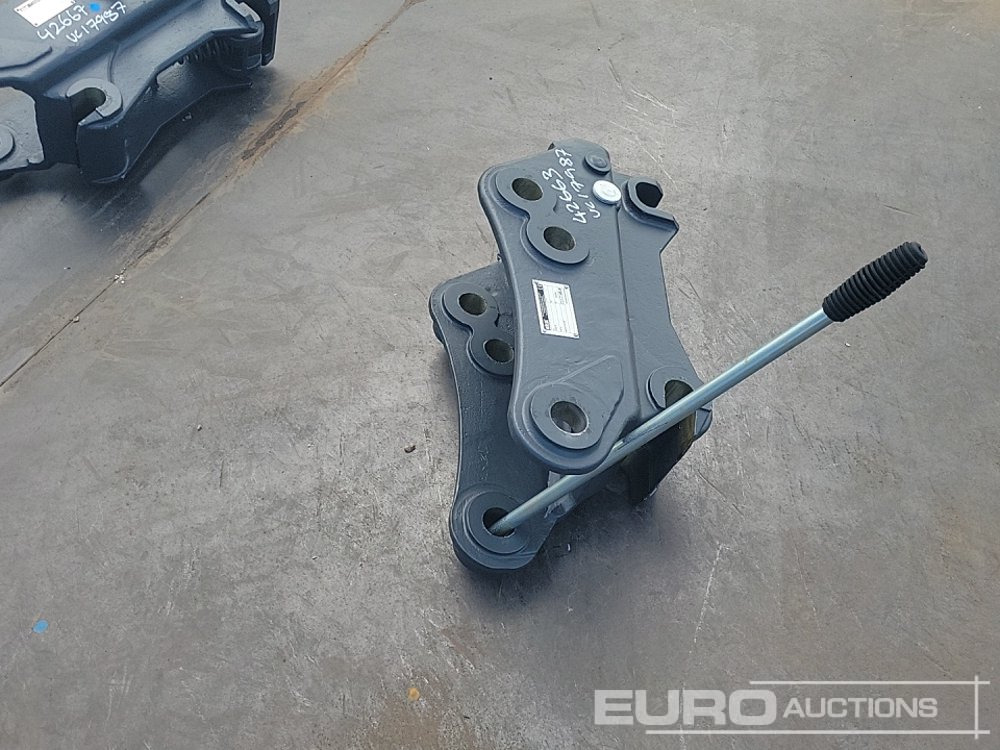 Schnellwechsler Unused 2025 Miller Manual QH 45mm Pin to suit 4-6 Ton Excavator: das Bild 8