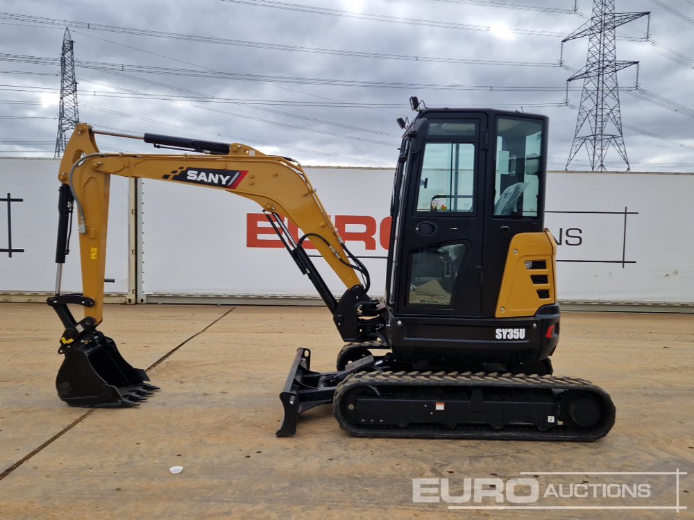 Unused 2025 Sany SY35U - Minibagger: das Bild 2 Unused 2025 Sany SY35U - Minibagger: das Bild 2