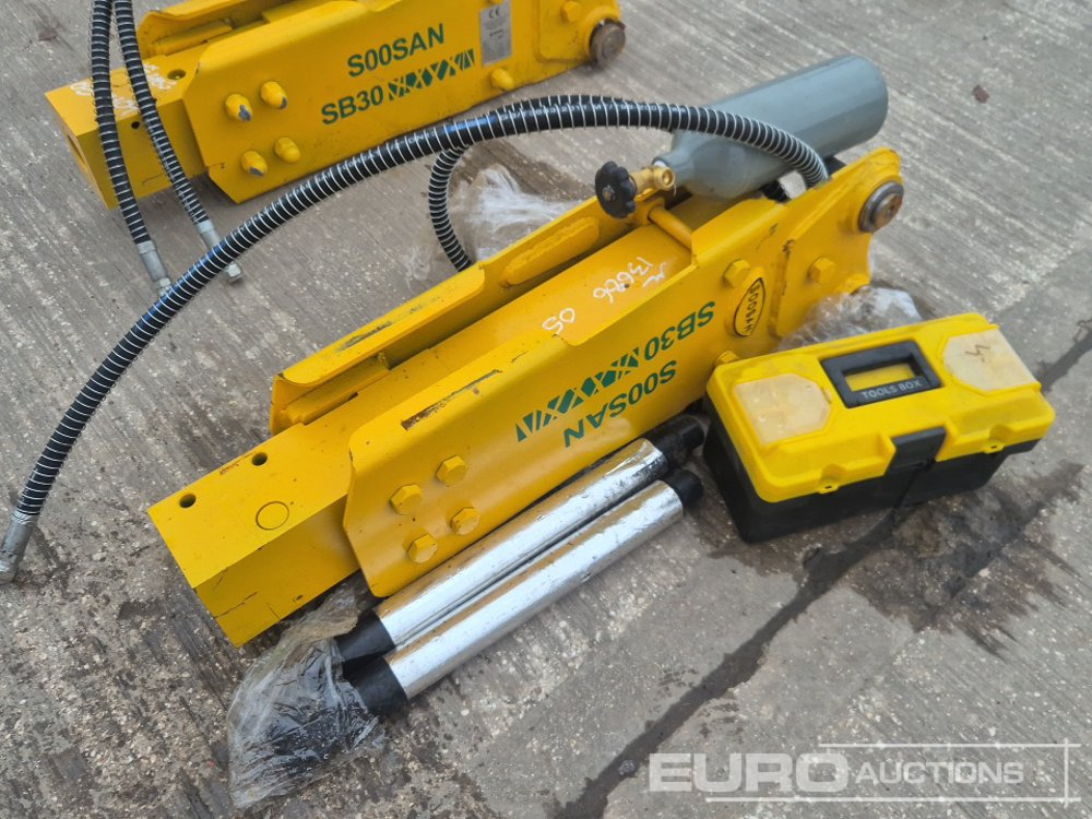 Unused 2025 Soosan SB30 - Hydraulikhammer: das Bild 1 Unused 2025 Soosan SB30 - Hydraulikhammer: das Bild 1