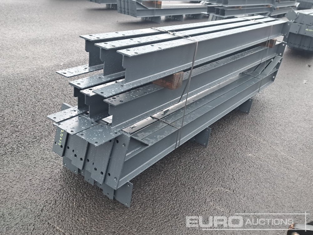 Unused 30' x 20' x 10' Steel Frame Building, 12.5 Roof Pitch, Purlin Cleats - Wohncontainer: das Bild 3 Unused 30' x 20' x 10' Steel Frame Building, 12.5 Roof Pitch, Purlin Cleats - Wohncontainer: das Bild 3