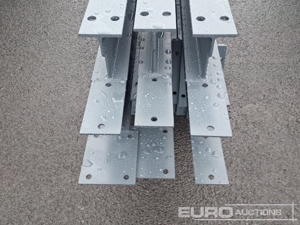 Unused 30' x 20' x 12' Steel Frame Building, 12.5 Roof Pitch, Purlin Cleats - Wohncontainer: das Bild 5 Unused 30' x 20' x 12' Steel Frame Building, 12.5 Roof Pitch, Purlin Cleats - Wohncontainer: das Bild 5