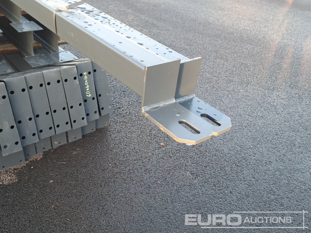 Unused 60' x 40' x 16.5' Steel Frame Building, 12.5 Roof Pitch, Purlin Cleats, Roof Bracing - Wohncontainer: das Bild 5 Unused 60' x 40' x 16.5' Steel Frame Building, 12.5 Roof Pitch, Purlin Cleats, Roof Bracing - Wohncontainer: das Bild 5