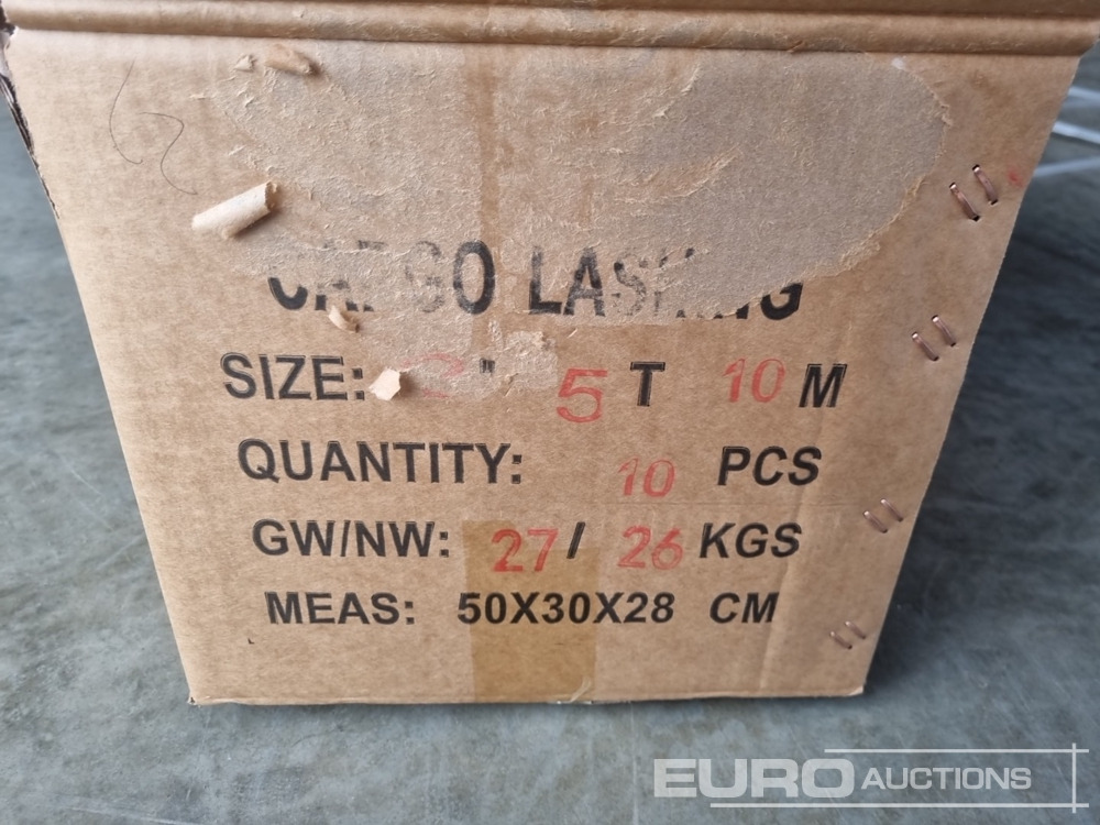 Baugeräte Unused Boss 10M 5T Ratchet Strap (10 of): das Bild 13