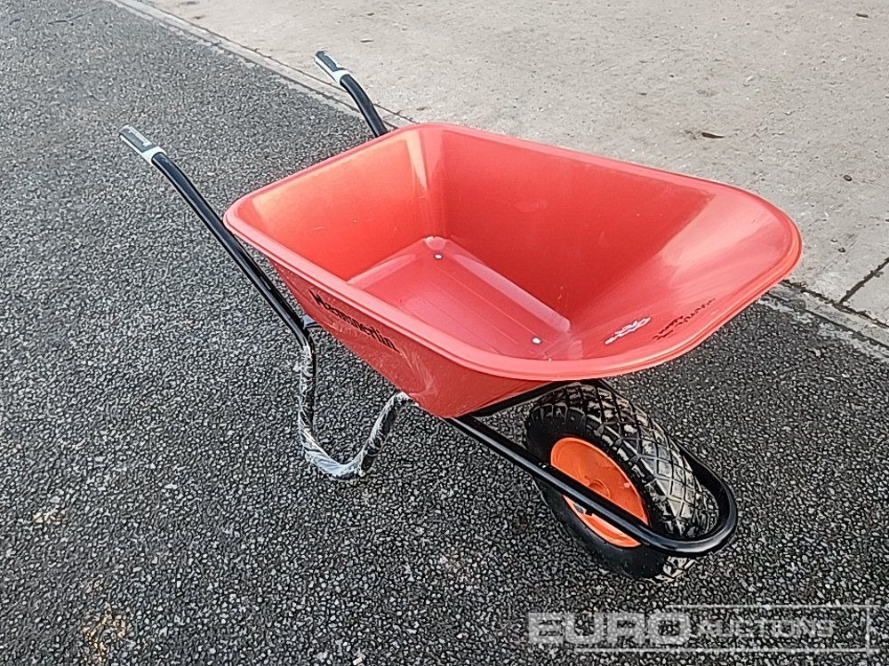 Unused Haemmerlin Plastic Tub Wheelbarrow - Baugeräte: das Bild 4 Unused Haemmerlin Plastic Tub Wheelbarrow - Baugeräte: das Bild 4