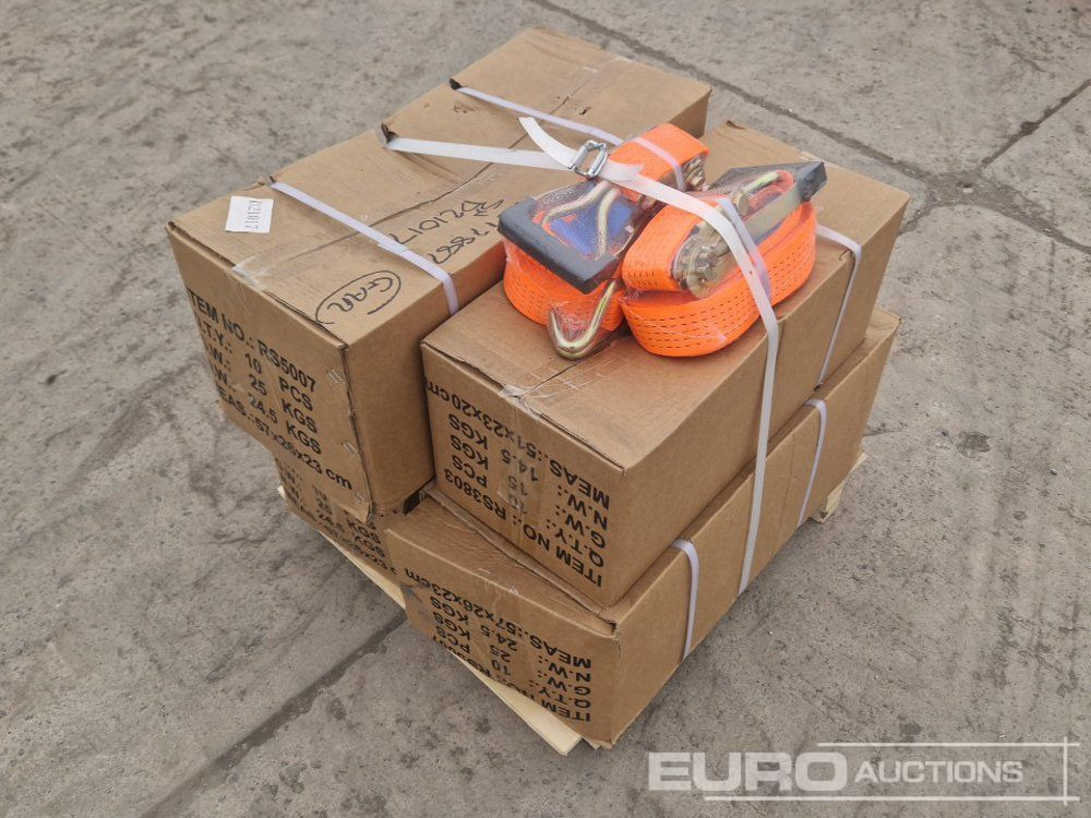 Unused RS5007/RS3803 Ratchet Straps (40 of) - Werkstattgerät: das Bild 2 Unused RS5007/RS3803 Ratchet Straps (40 of) - Werkstattgerät: das Bild 2
