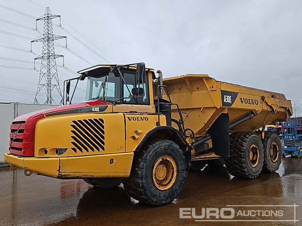 Volvo A30E - Knickgelenkter Dumper: das Bild 1 Volvo A30E - Knickgelenkter Dumper: das Bild 1