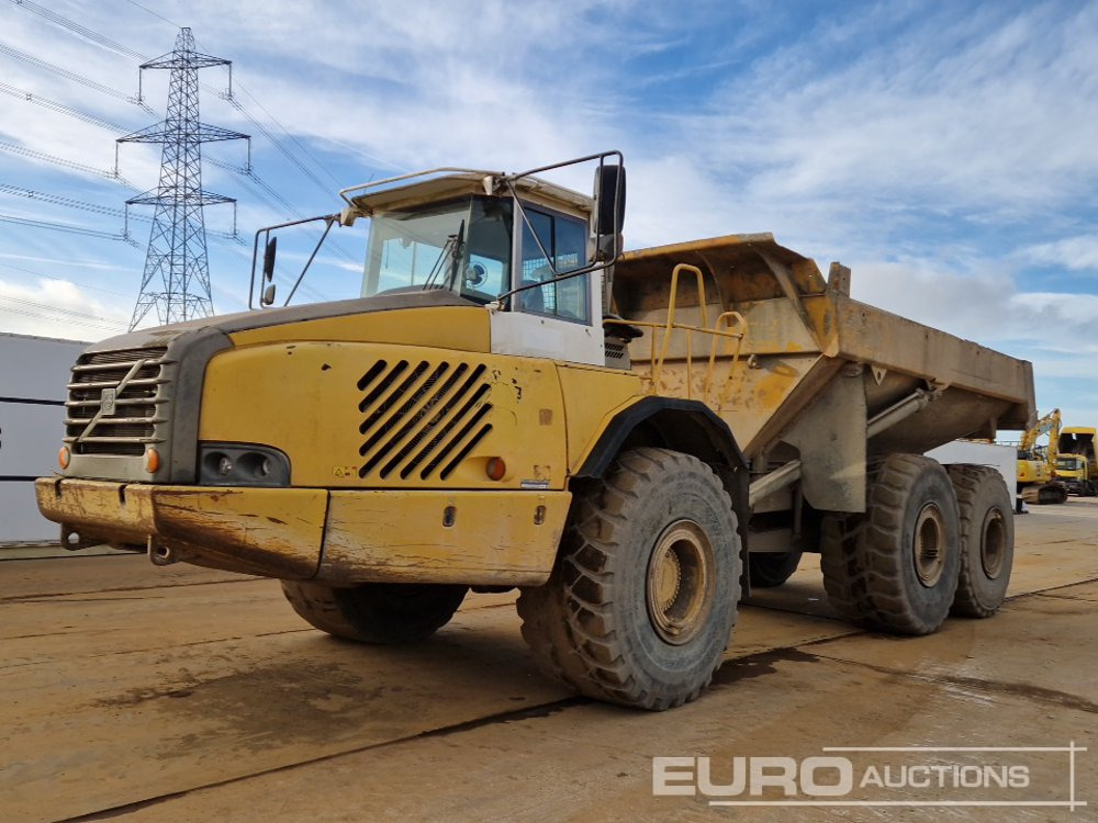 Volvo A40D - Knickgelenkter Dumper: das Bild 1 Volvo A40D - Knickgelenkter Dumper: das Bild 1