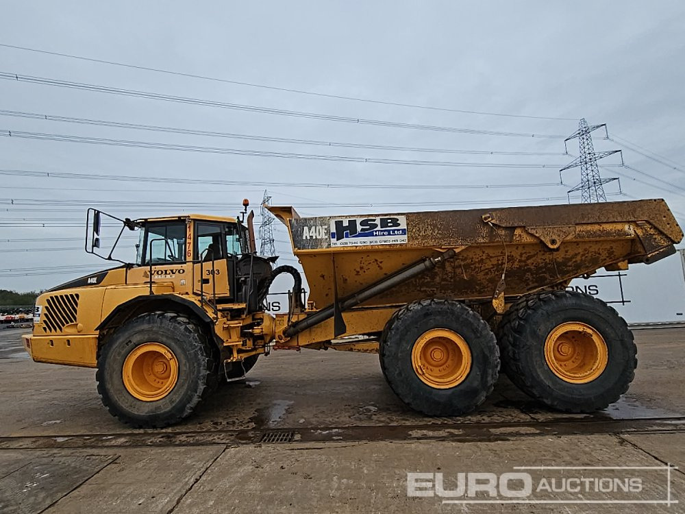 Volvo A40E - Knickgelenkter Dumper: das Bild 2 Volvo A40E - Knickgelenkter Dumper: das Bild 2
