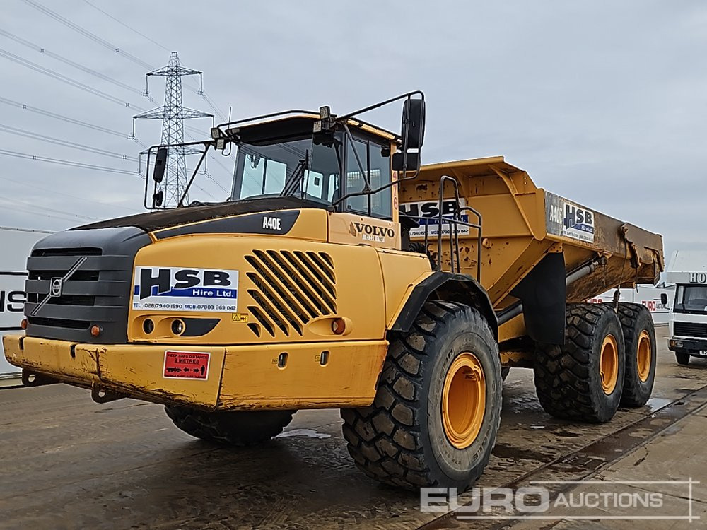 Volvo A40E - Knickgelenkter Dumper: das Bild 1 Volvo A40E - Knickgelenkter Dumper: das Bild 1