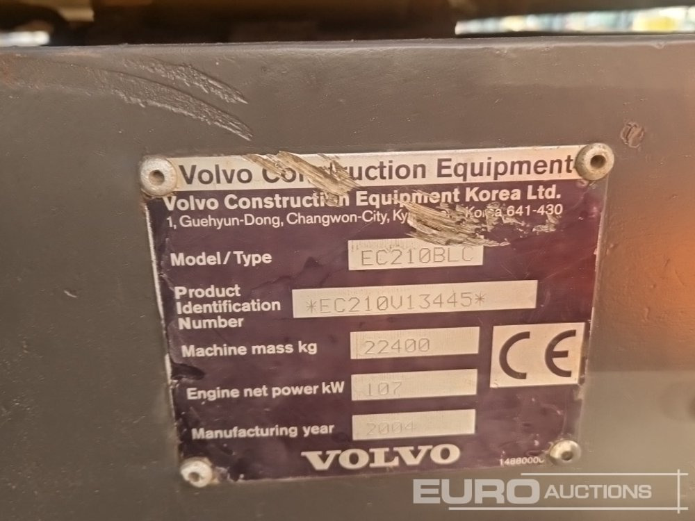 Kettenbagger Volvo EC210BLC: das Bild 43
