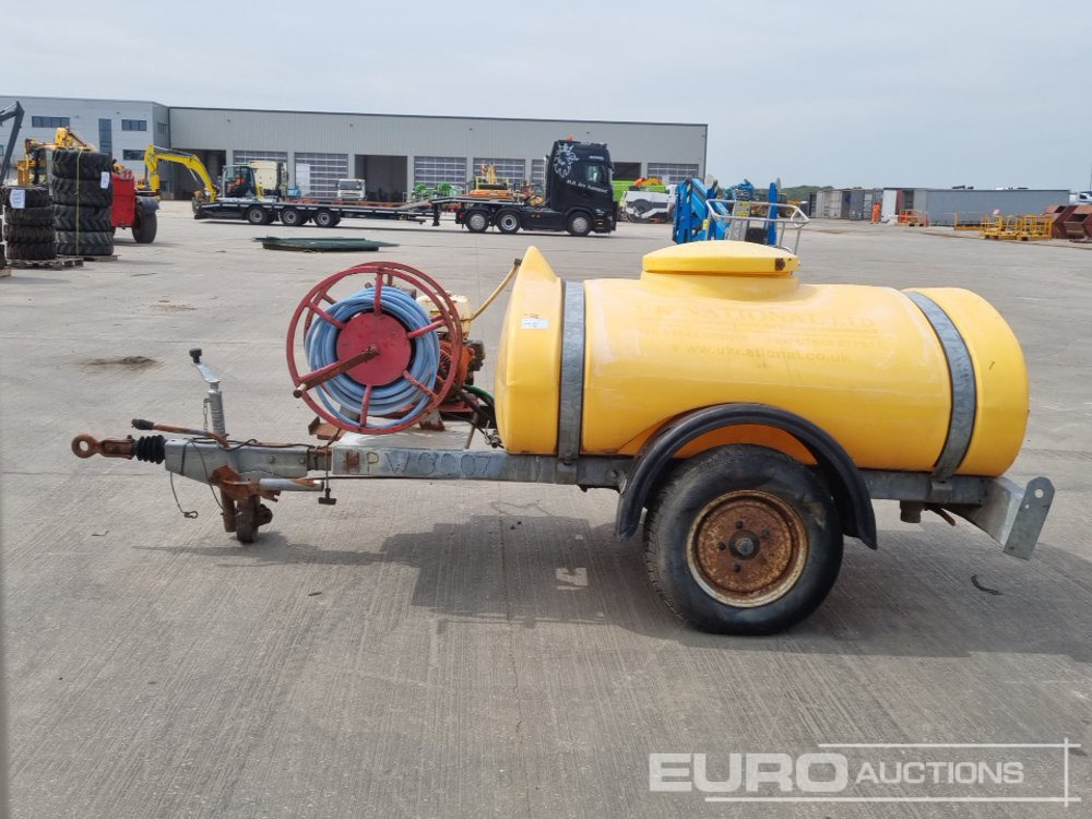 Western Trailers Single Axle Plastic Water Bowser, Honda Pressure Washer - Hochdruckreiniger: das Bild 2 Western Trailers Single Axle Plastic Water Bowser, Honda Pressure Washer - Hochdruckreiniger: das Bild 2
